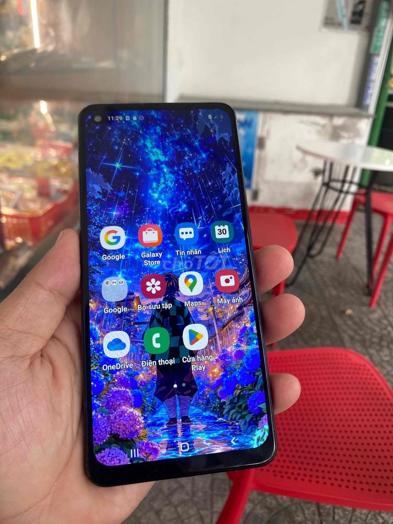 Samsung A21s черный