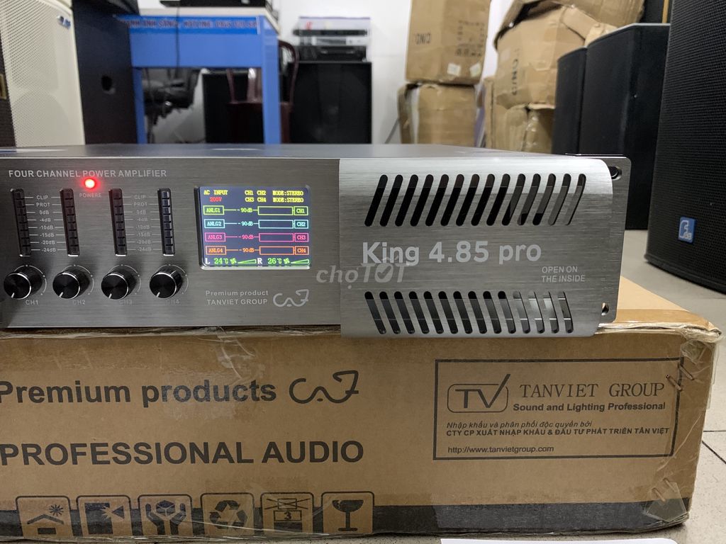 Фото 3: СУПЕР ВИП УСИЛИТЕЛЬ CAF KING-4.85PRO ОРИГИНАЛЬНЫЙ ИЗ ИТАЛИИ