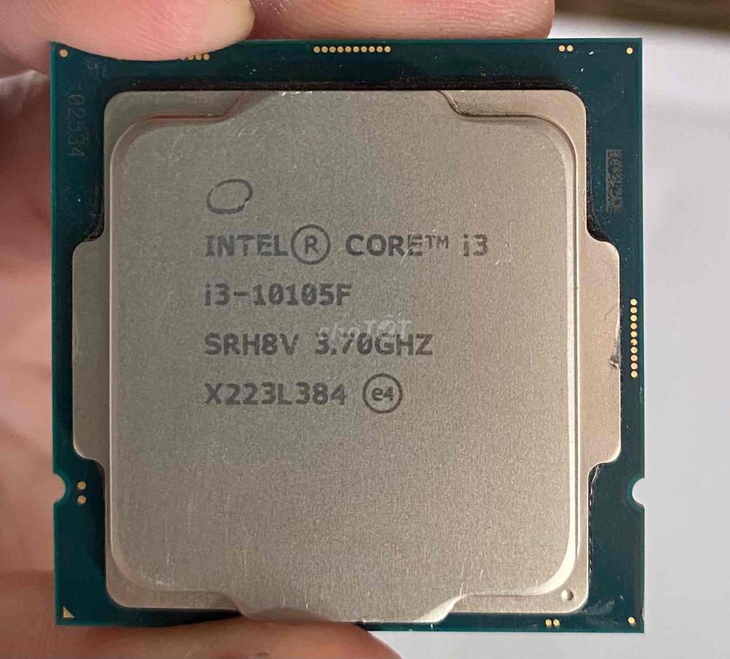 Процессор Intel Core i3-10105F 4 ядра 8 потоков