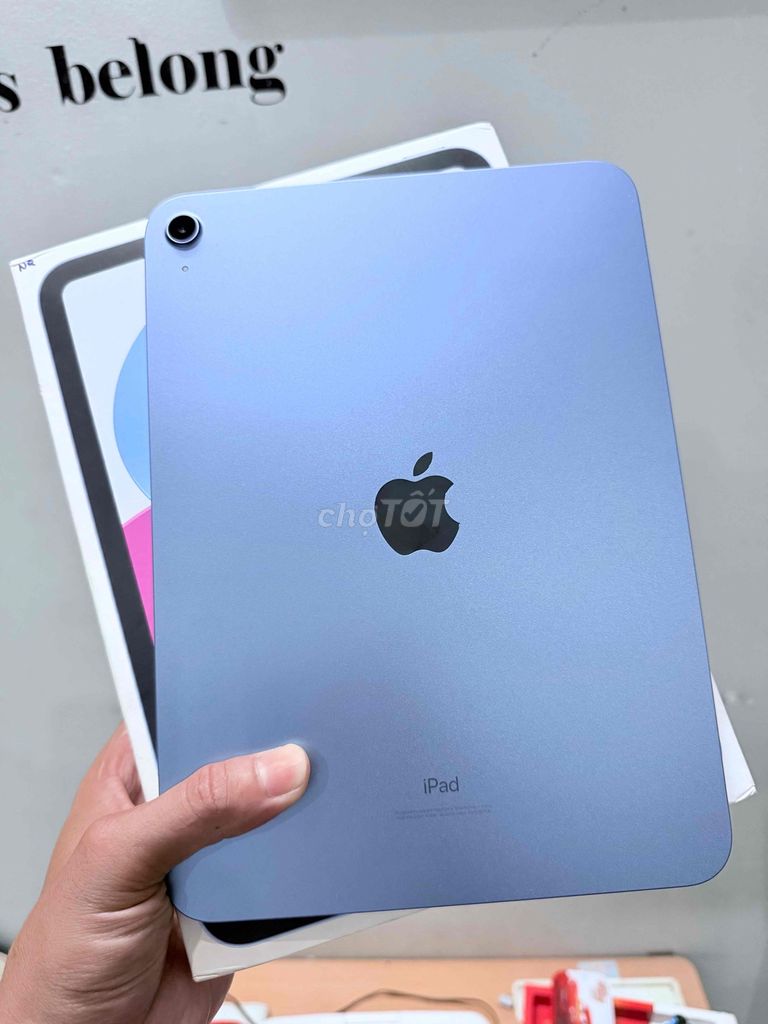 iPad Gen 10 64GB Голубой 10.9 дюйма как новый полный комплект