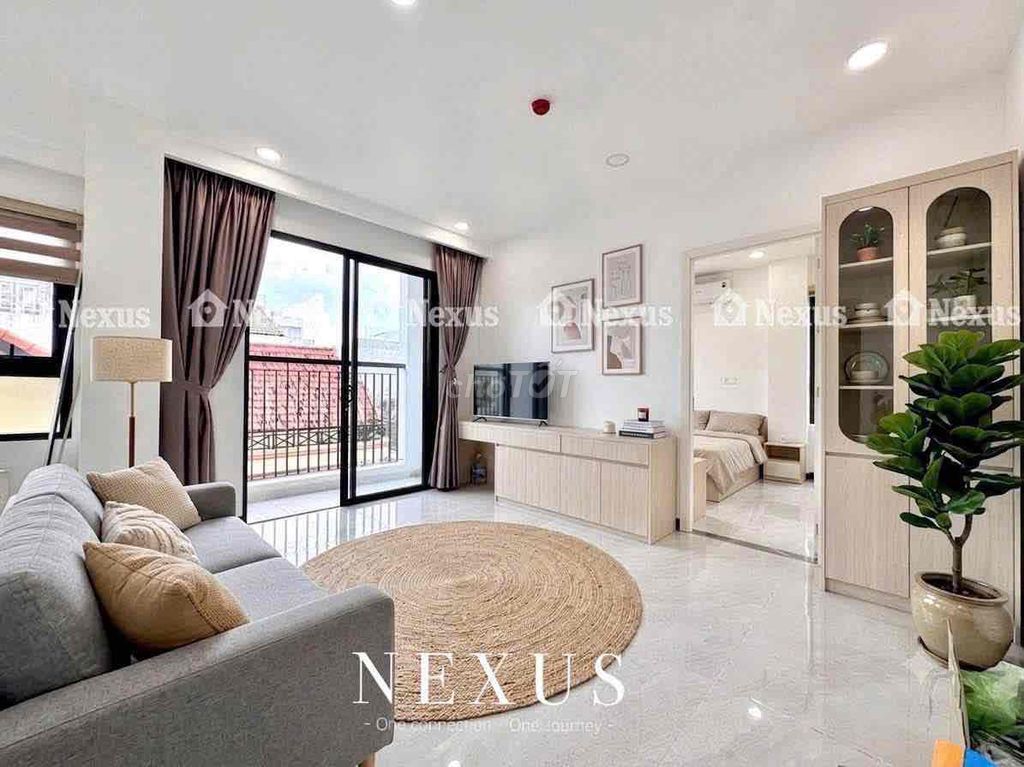 Квартира 1 спальня с балконом, полностью меблирована, премиум-класс, 50 м², Чан Суан Соан, район 7