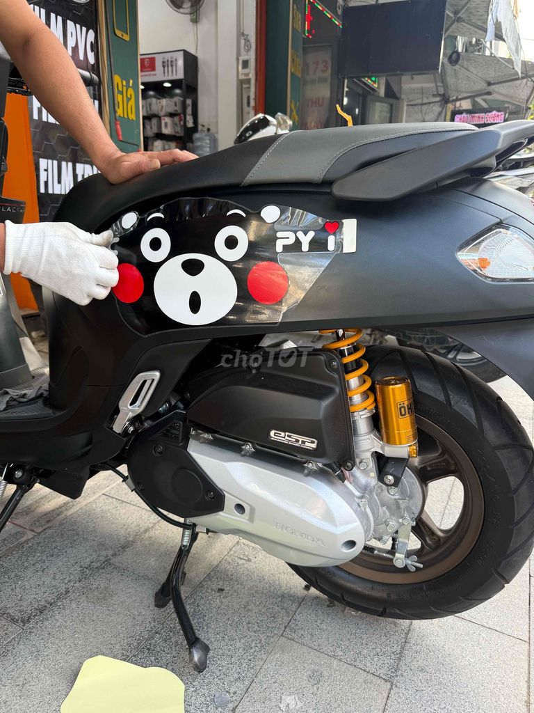 Honda Scoopy 2025 Черный матовый 5.000км