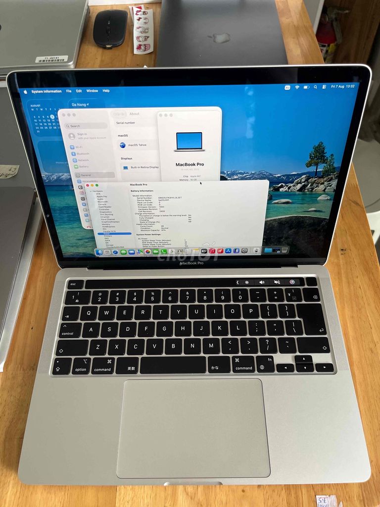 MacBook Pro M2 13 Ram 16GB ssd 256