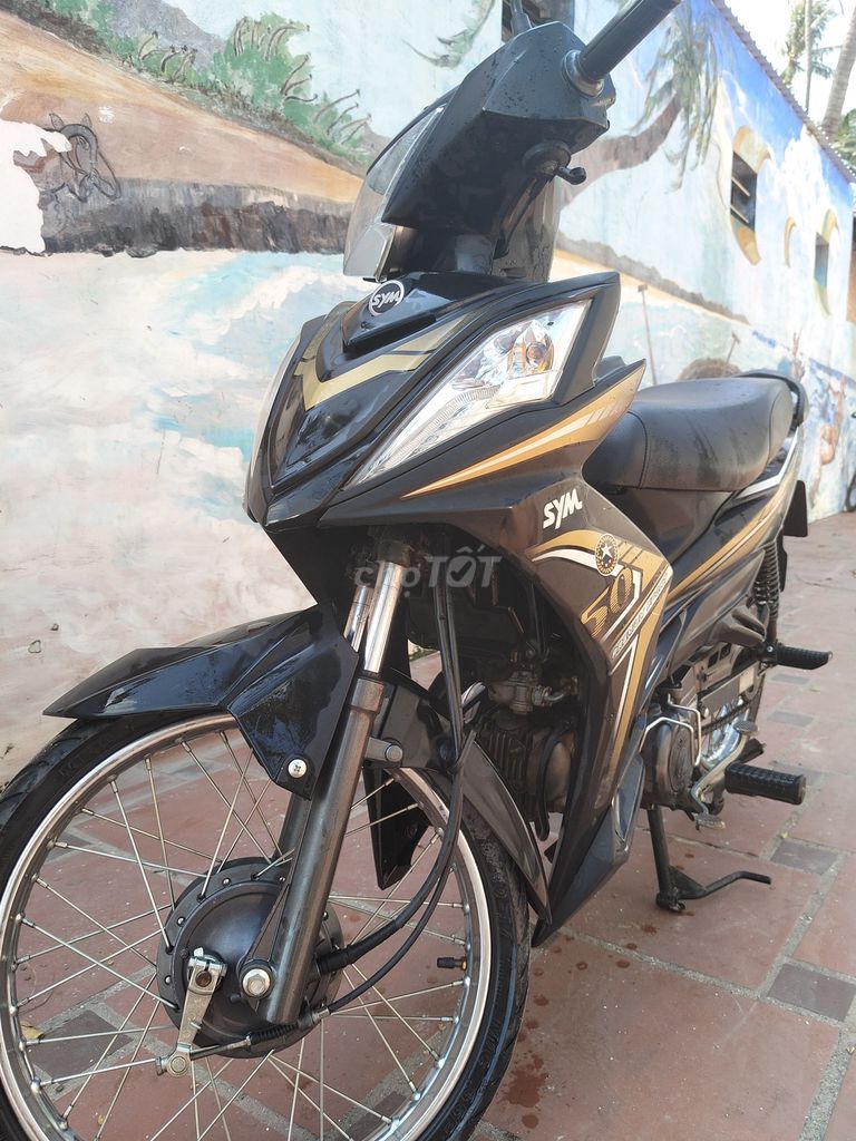 Фото 3: SYM Galaxy 50cc Đen 12100 km Đài Loan