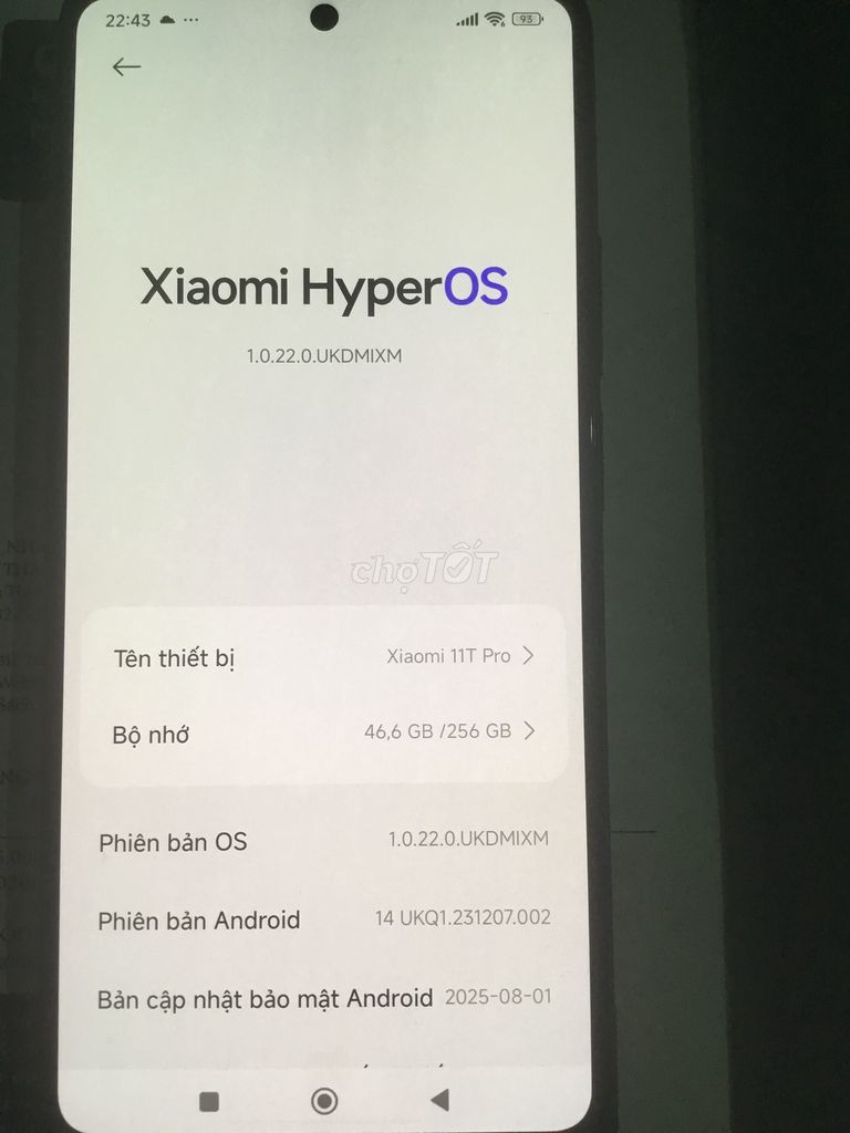 Фото 3: Xiaomi 11T Pro 256GB черный HyperOS как новый