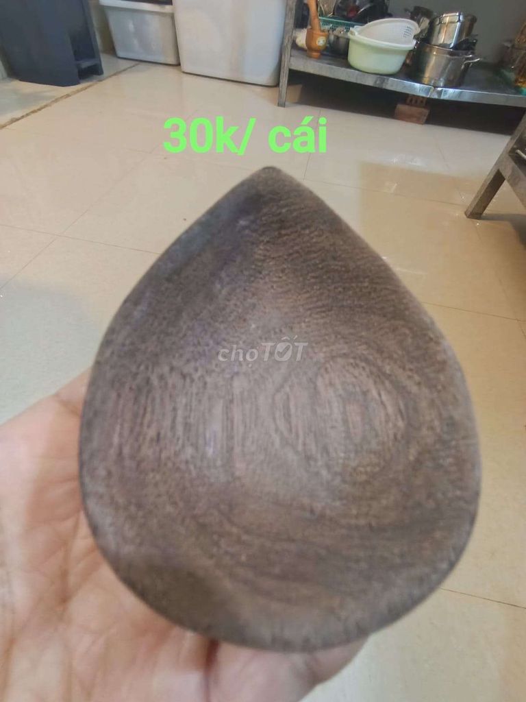 Chày giã gỗ tự nhiên Nâu