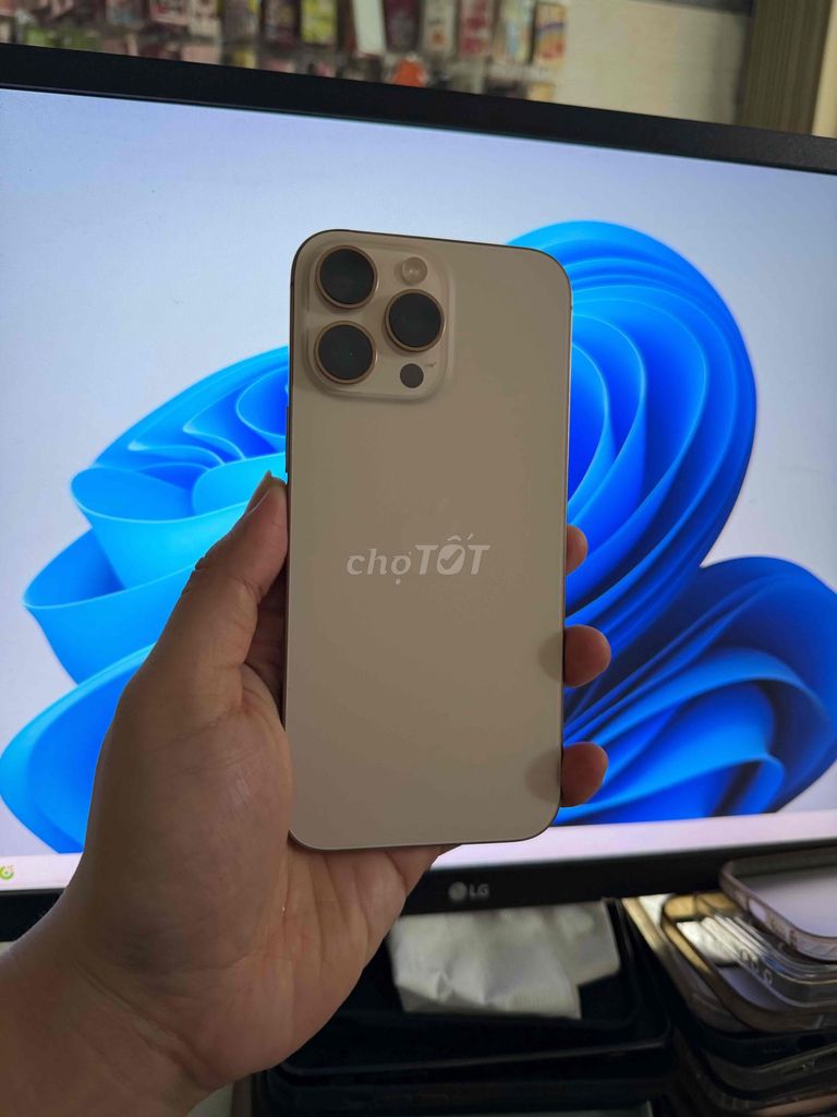 Apple iPhone 16 Pro Max 256GB Vàng Zin áp
