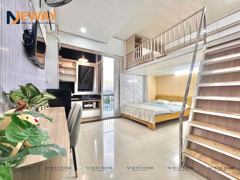 🏡 КВАРТИРА НА CMT8_ДВЕ СПАЛЬНЫЕ ЗОНЫ_РЯДОМ С CƯ XÁ BẮC HẢI_ШИРОКИЙ БАЛКОН