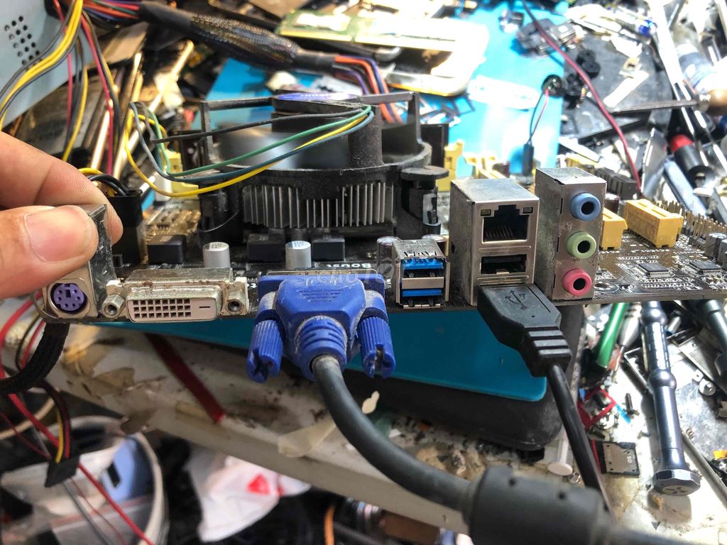 Фото 3: Mainboard ASUS H81M-K H81 8GB