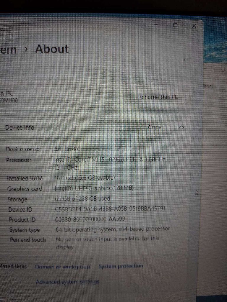 Фото 2: Lenovo ThinkPad L15 Gen 1 i5 - 10210U - 16GB/240GB