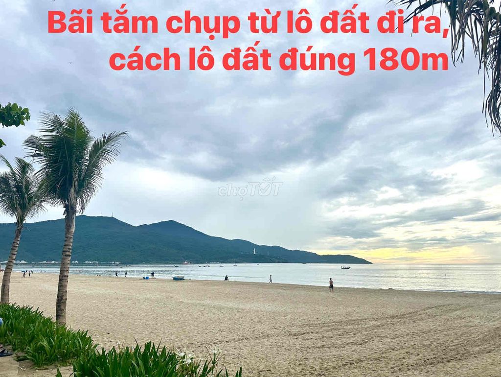 Фото 2: Срочно продается участок в 180 м от пляжа, улица Хо Тхау, Шон Ча, Дананг