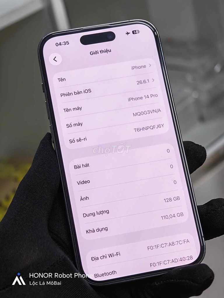 Фото 3: Apple iPhone 14 Pro 128GB Фиолетовый как новый
