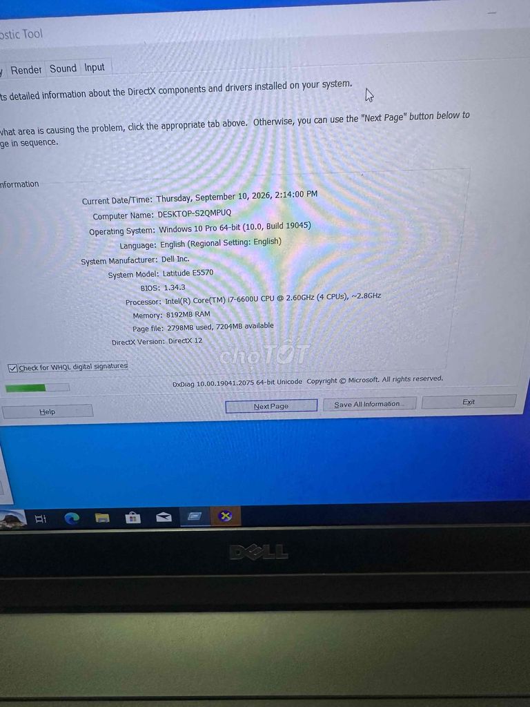 Фото 3: Dell Latitude 5570 i7-6600U 15.6 дюймов 8GB/240GB