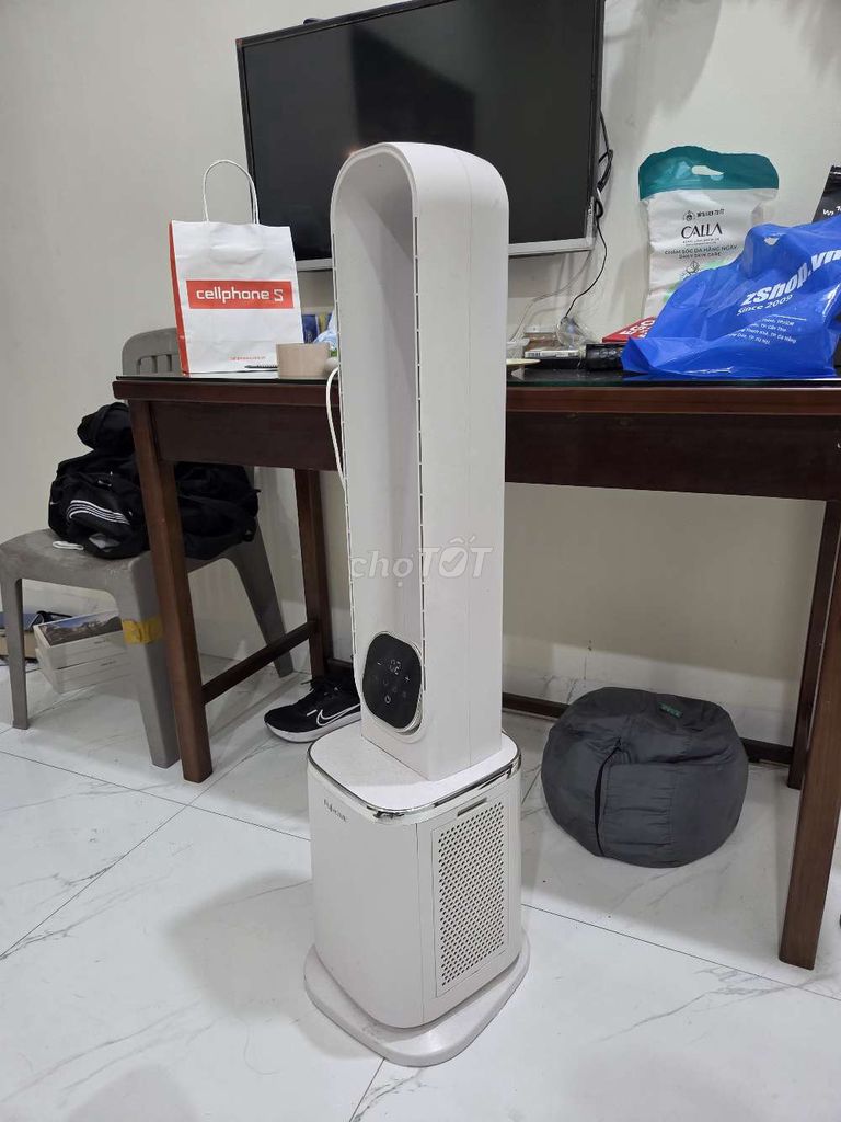 Фото 2: FUJIHOME BF-05R-HEPA Белый Вентилятор без лопастей