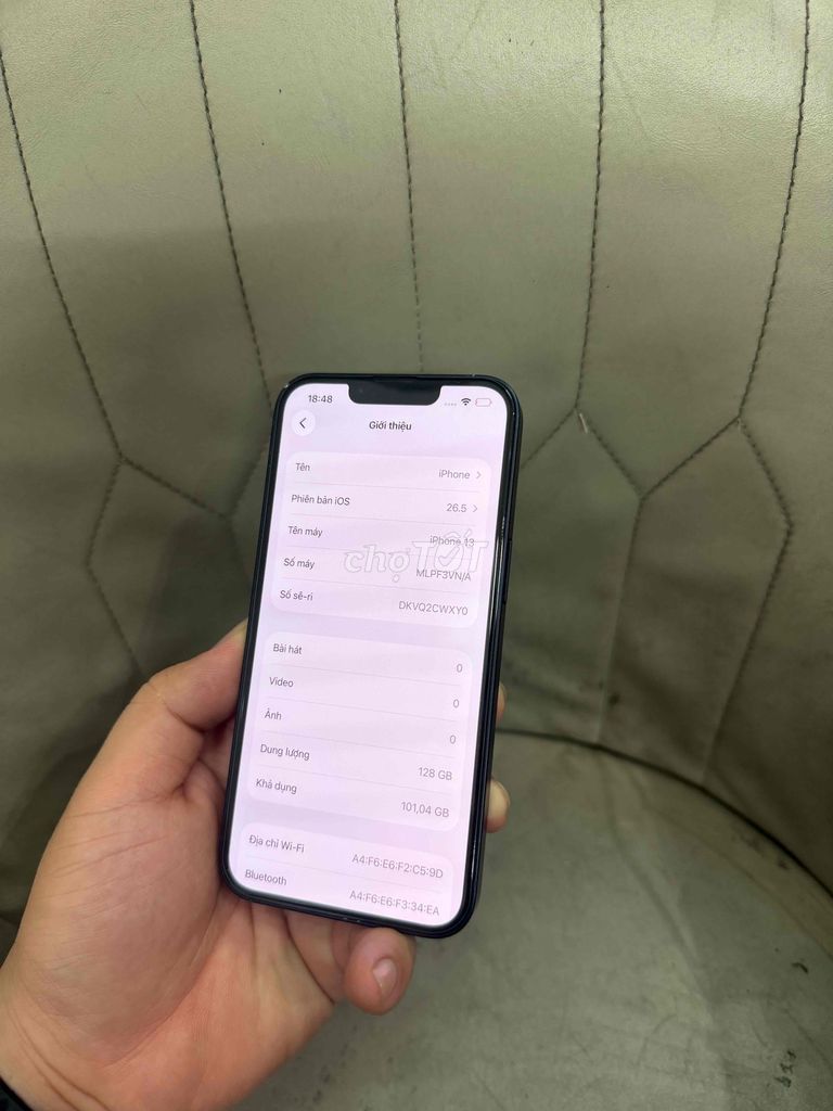 Фото 2: iPhone 13, Full zin, máy còn bảo hành hãng, trả góp 0đ