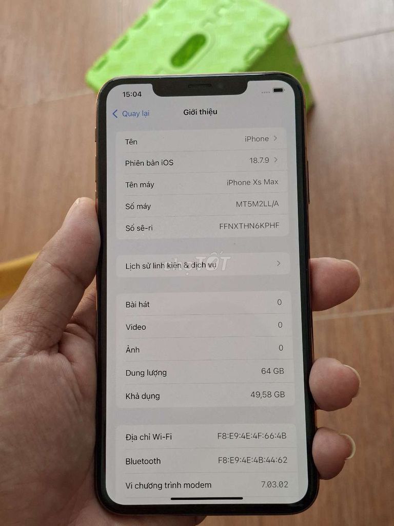 iPhone Xs Max 64GB Золотой как новый
