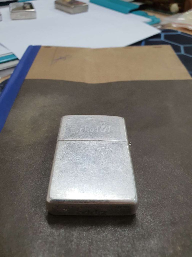 Зажигалка Zippo с серебряным покрытием