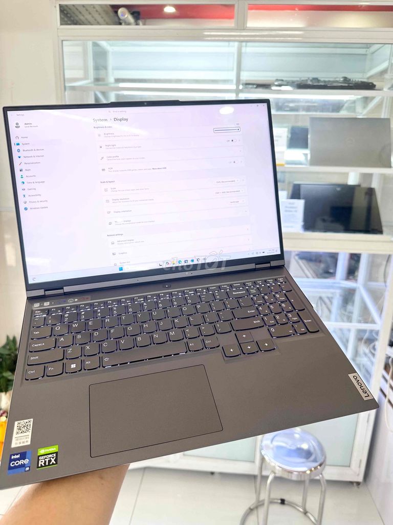 Фото 2: Lenovo Legion Y9000P i9-12900H RTX 3060