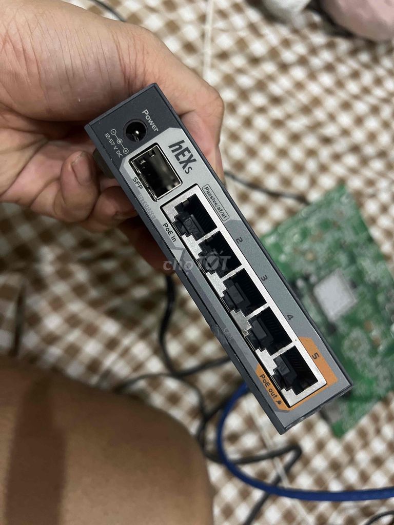 Балансировка нагрузки MikroTik hEX S RB760iGS Черный