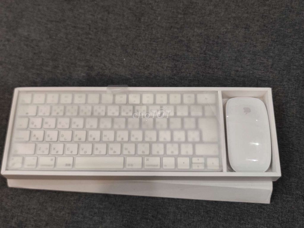 Белая клавиатура Apple, японская раскладка