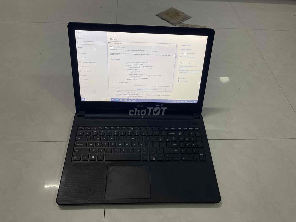 Dell Vostr***0U 15.6 inch 8GB/512GB Черный