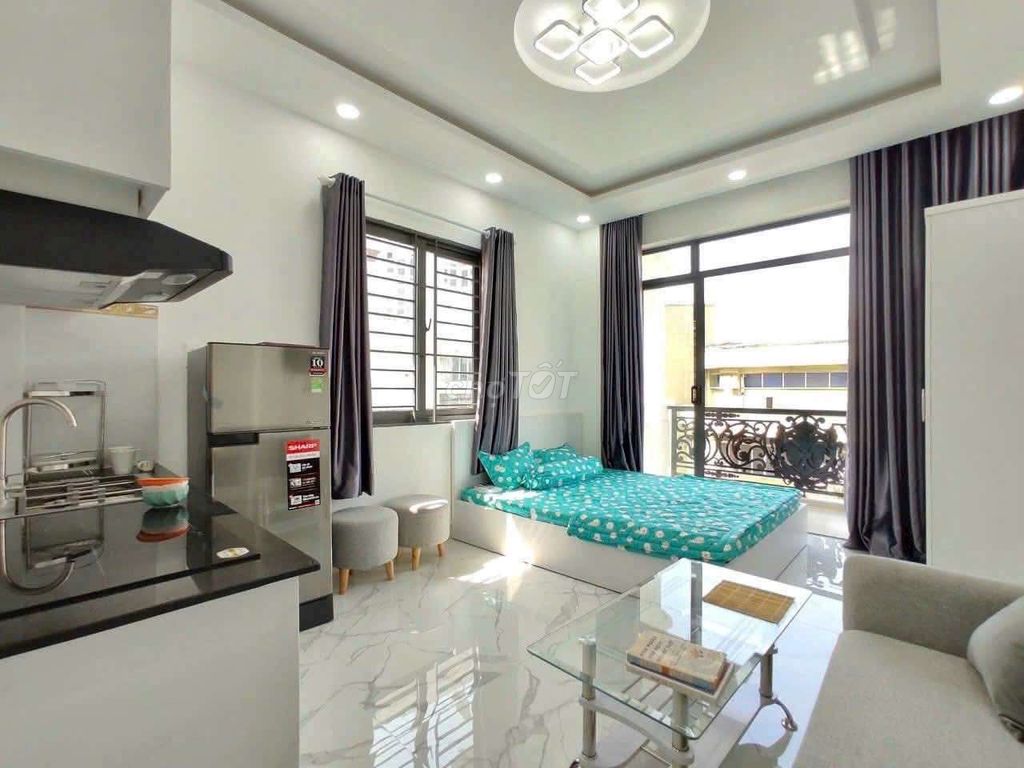 Фото 2: 🏡 СТУДИЯ_БАЛКОН_30м2📍Рядом с мостом Онг Лань, мостом Кальмет, Бен Ван Дон, район 4