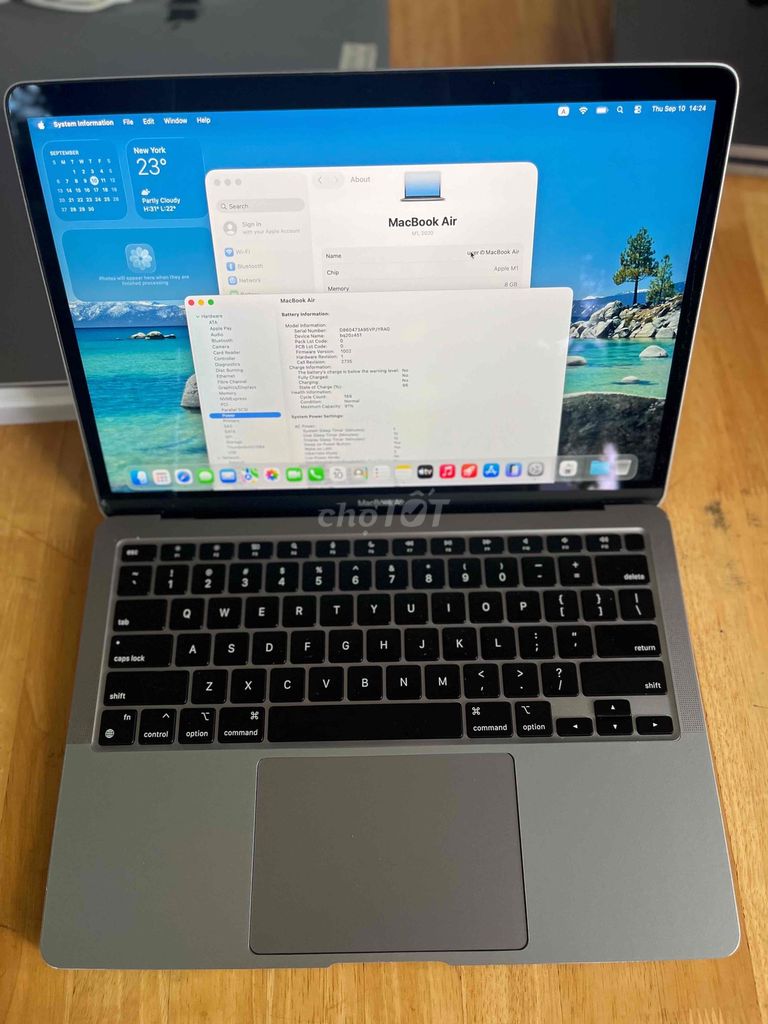 MacBook Air M1 Ram 8GB SSD 256GB
