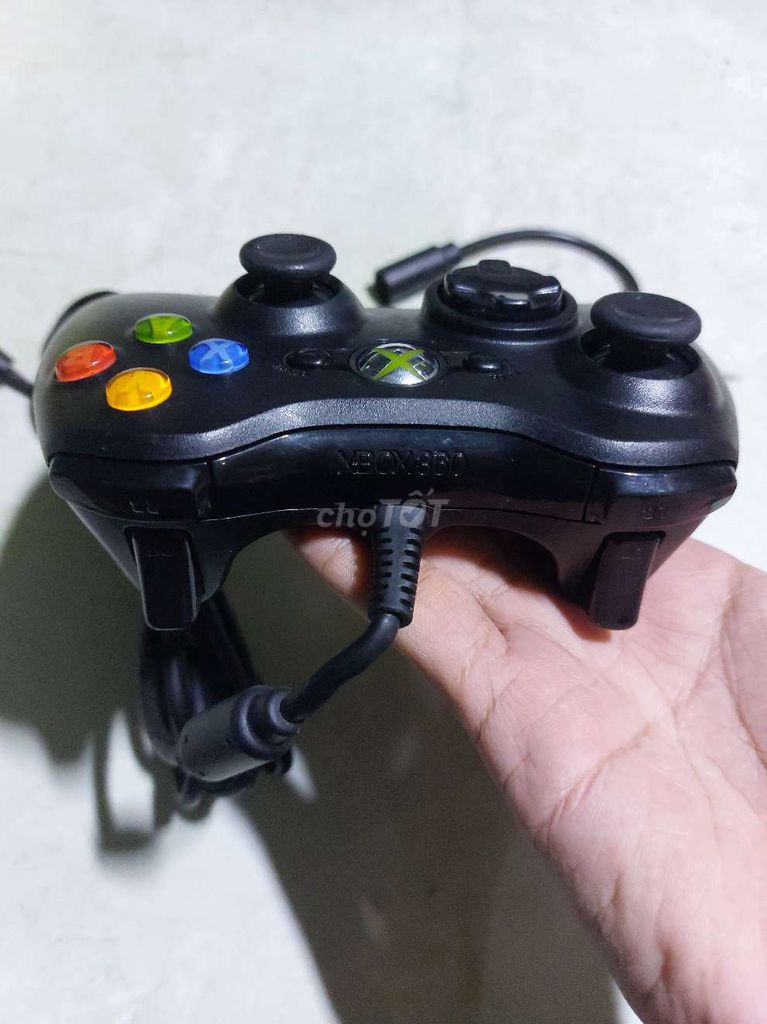 Фото 2: Игровой геймпад Xbox 360 Черный, б/у