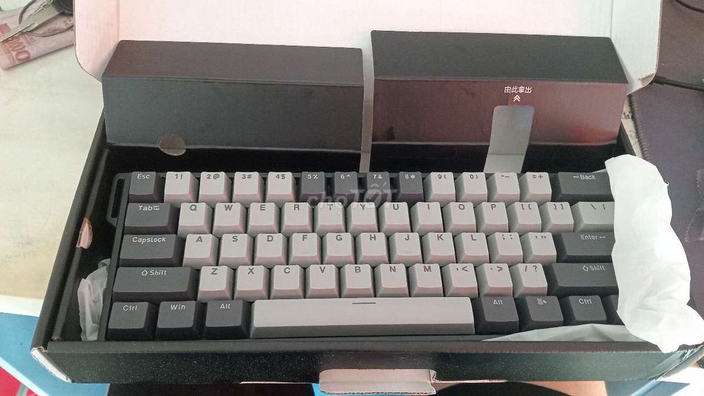 Механическая клавиатура WIN60HE Pro RGB USB-C черная