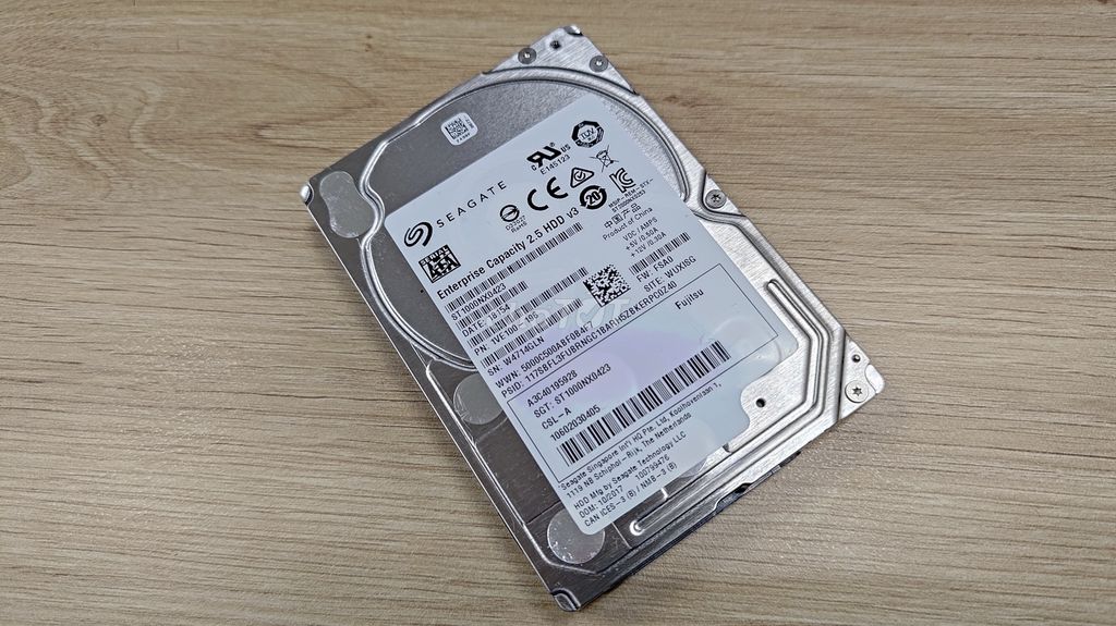 Жесткий диск HDD Seagate ST1000NX0423 1TB 2.5 дюйма Новый