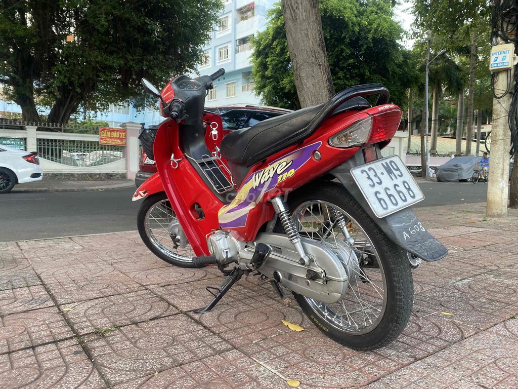 Honda Wave Alpha 2005 Красный, полностью оригинальный