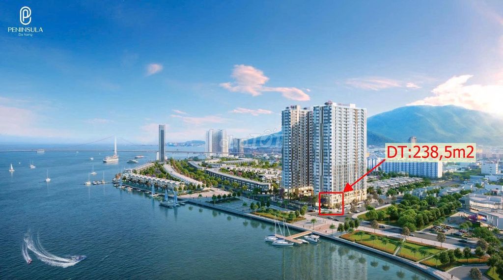 2-этажный подиум PENINSULA - элитная коммерческая недвижимость для инвестиций