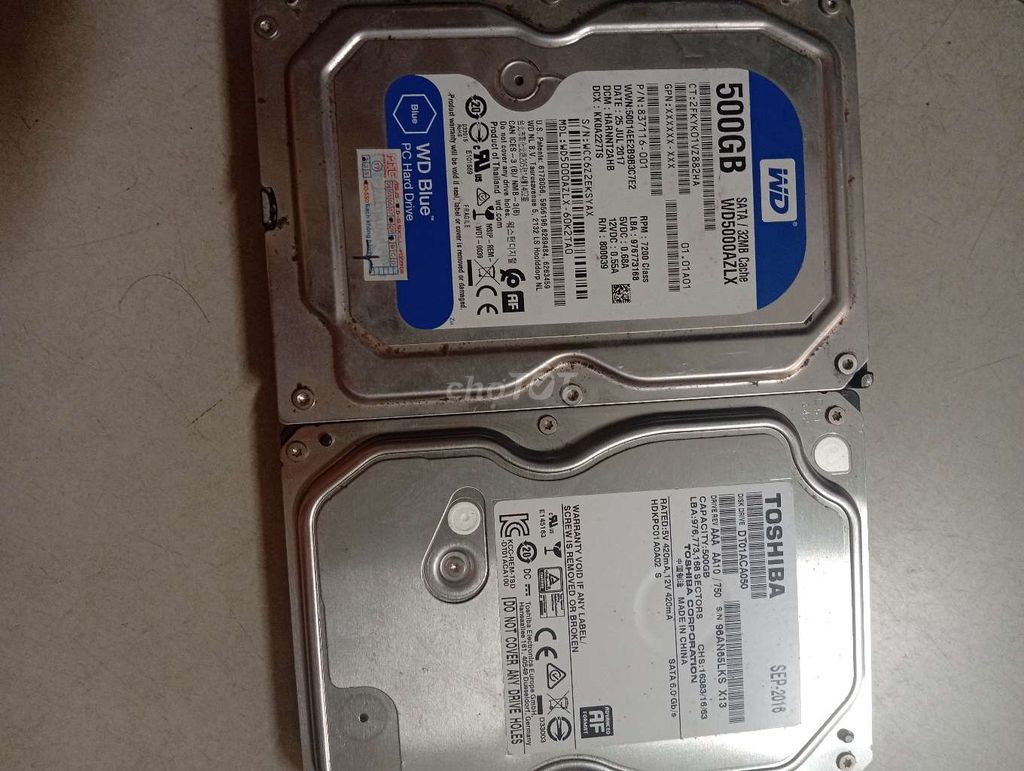Фото 2: ЛОТ HDD В ОТЛИЧНОМ СОСТОЯНИИ _ HDD PC 1T, HDD PC, НОУТБУК 500G