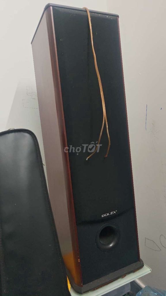 Колонки Dulex коричневые б/у, усилитель Deamax Pro-7200S