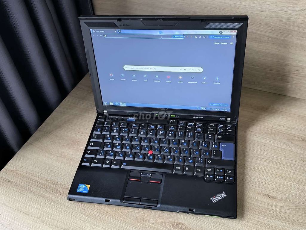 Ноутбук Lenovo ThinkPad X201 i5-520m/RAM 8/SSD 128