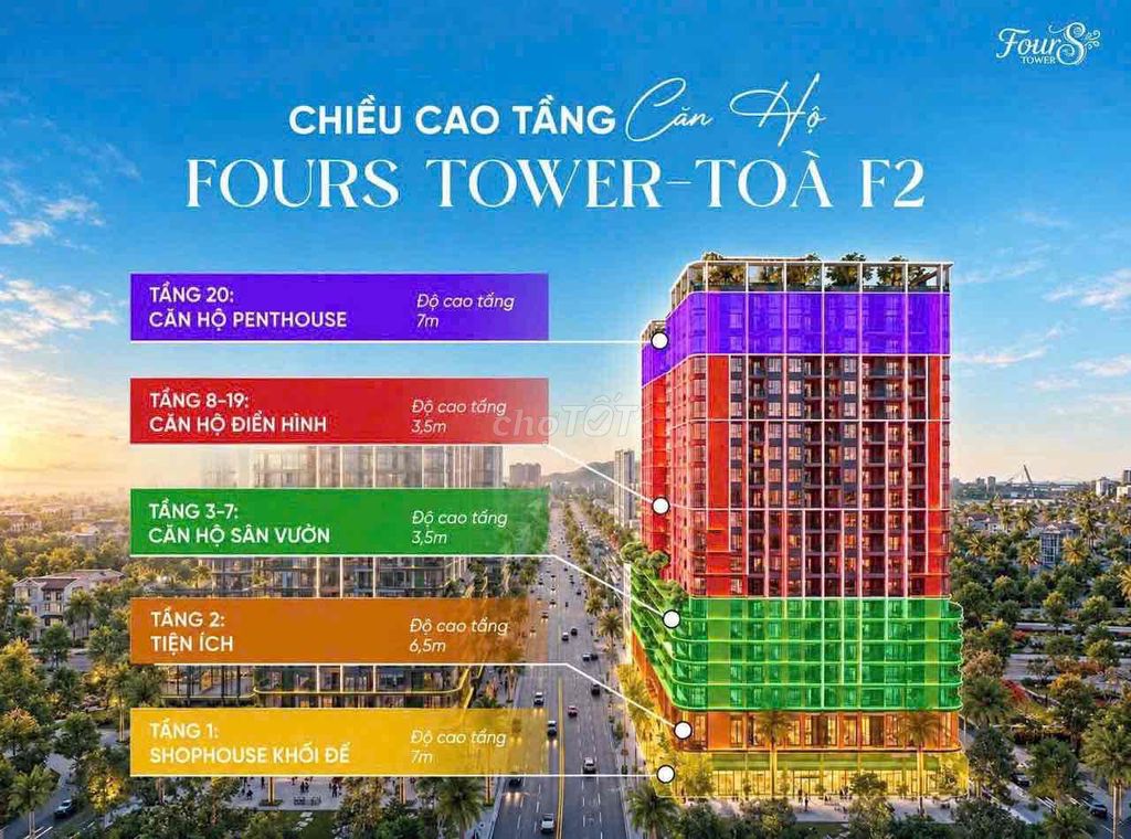 Фото 2: Квартиры в Fours Tower в бессрочную собственность от 1,6 млрд, отсрочка платежей по основному долгу и процентам 24 месяц