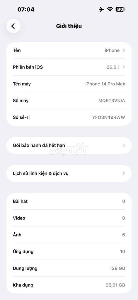 Apple iPhone 14 Pro Max 128GB с разбитой задней крышкой