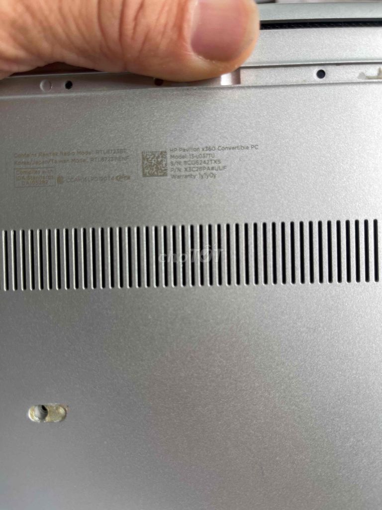 Материнская плата HP Pavilion x360 13 u037tu i3 6-го поколения