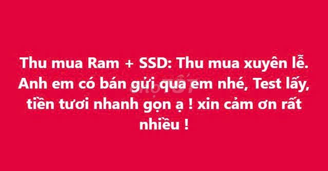 Покупаю SSD и RAM по высокой цене по всей стране — куплю и мёртвые