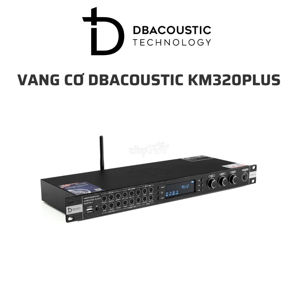 Распродажа со скидкой 30% на качественный ревербератор dbacoustic KM320plus