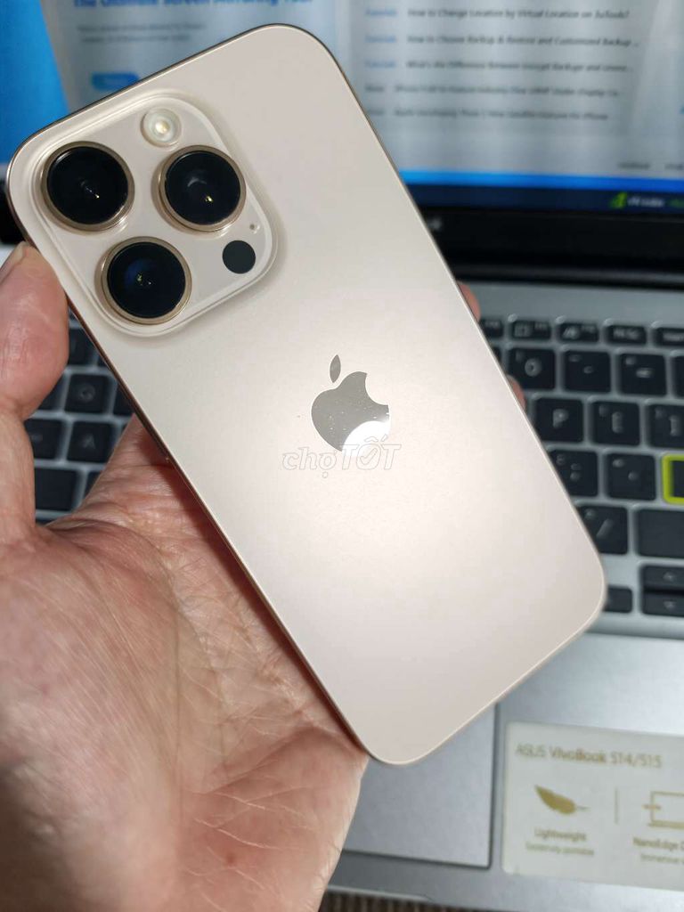 iPhone 16 Pro 128G zin áp có khay sim giao lưu