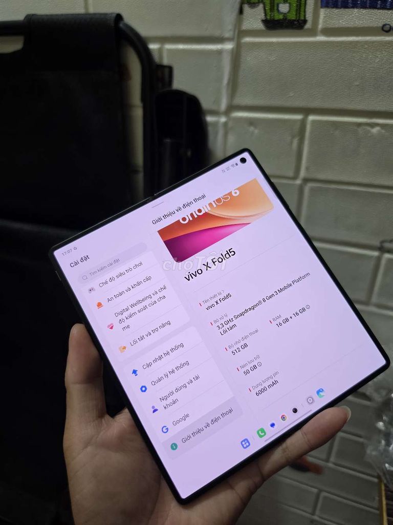 Vivo X Fold 5 16GB 512GB международная версия продажа или обмен