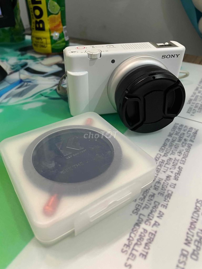Фотоаппарат Sony ZV-1F белый с аксессуарами