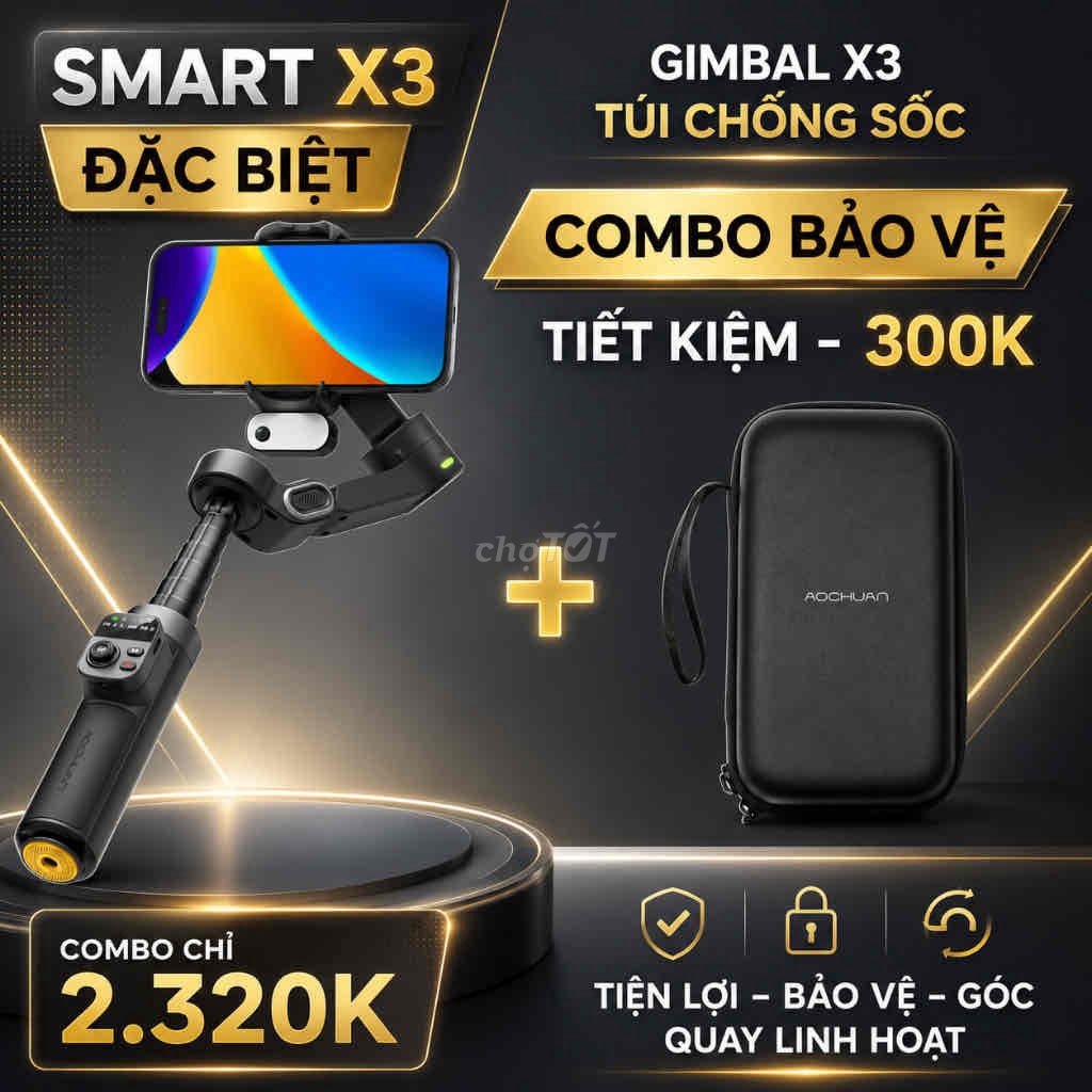 Стабилизатор Smart X3 Черный + в комплекте сумка