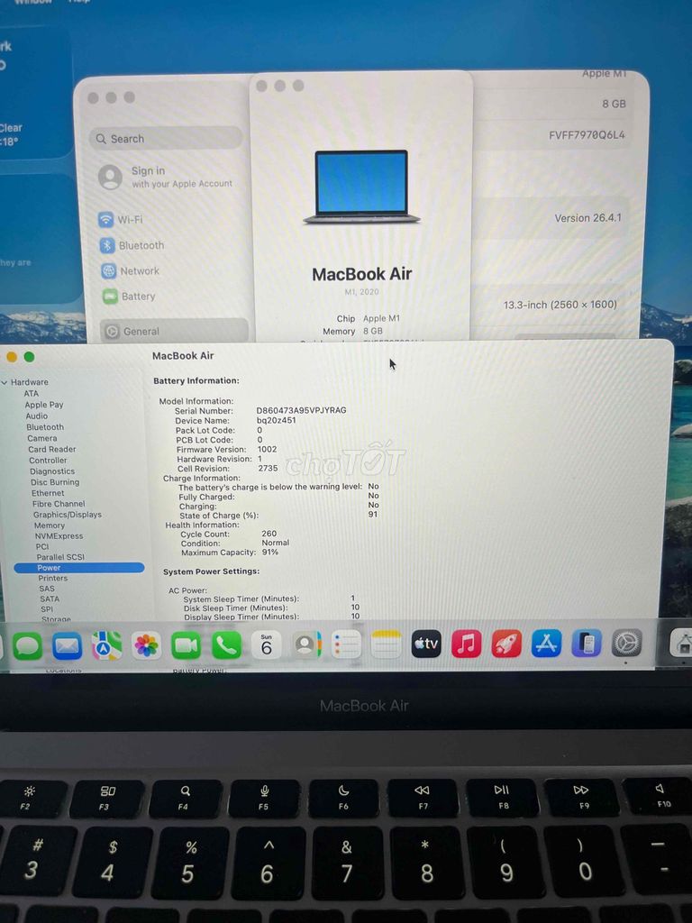 Фото 3: Apple MacBook Air M1 13 inch 8GB/256GB Серый
