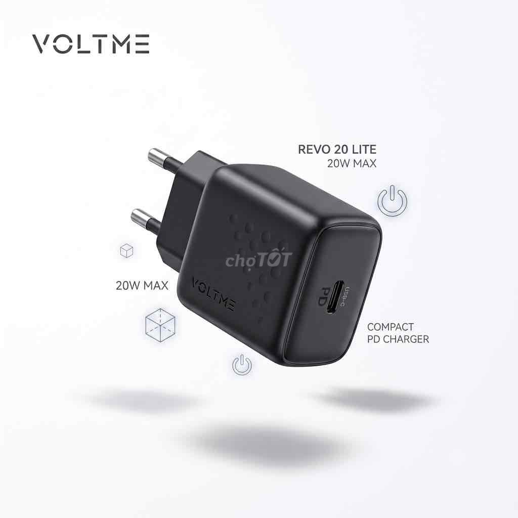 Быстрое зарядное устройство 20W VOLTME Revo 20 Lite Charger