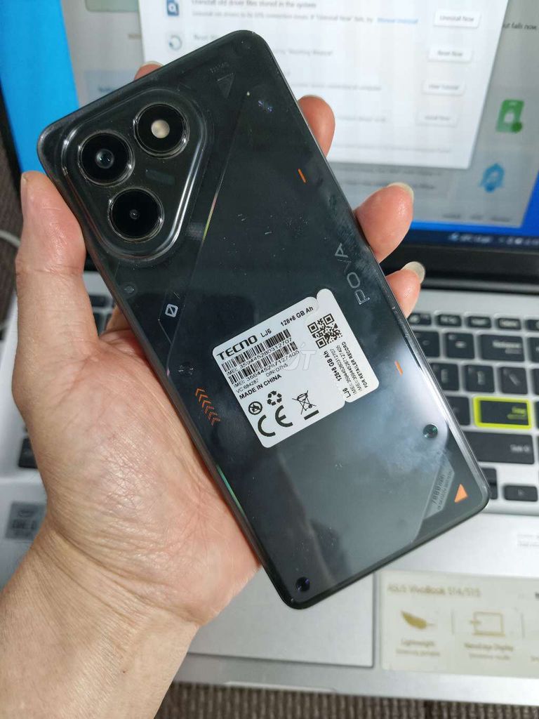 Tecno Pova 7 8G/128G 6.8 дюймов 120Гц батарея 7000мАч