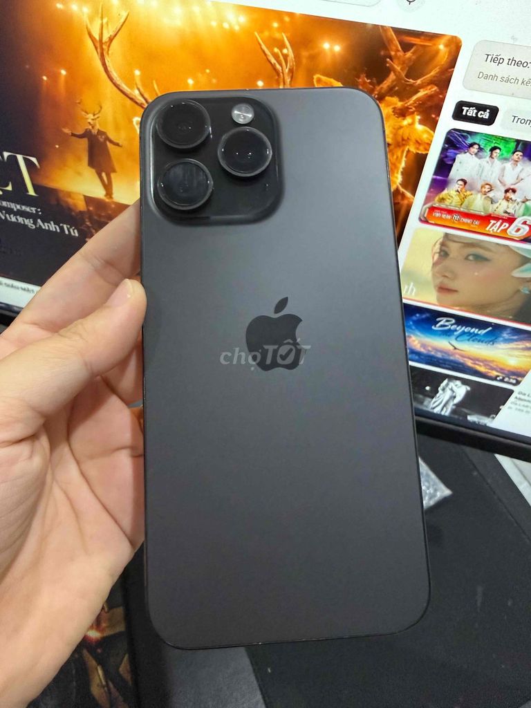 Apple iPhone 15 Pro Max 256GB VNA черный