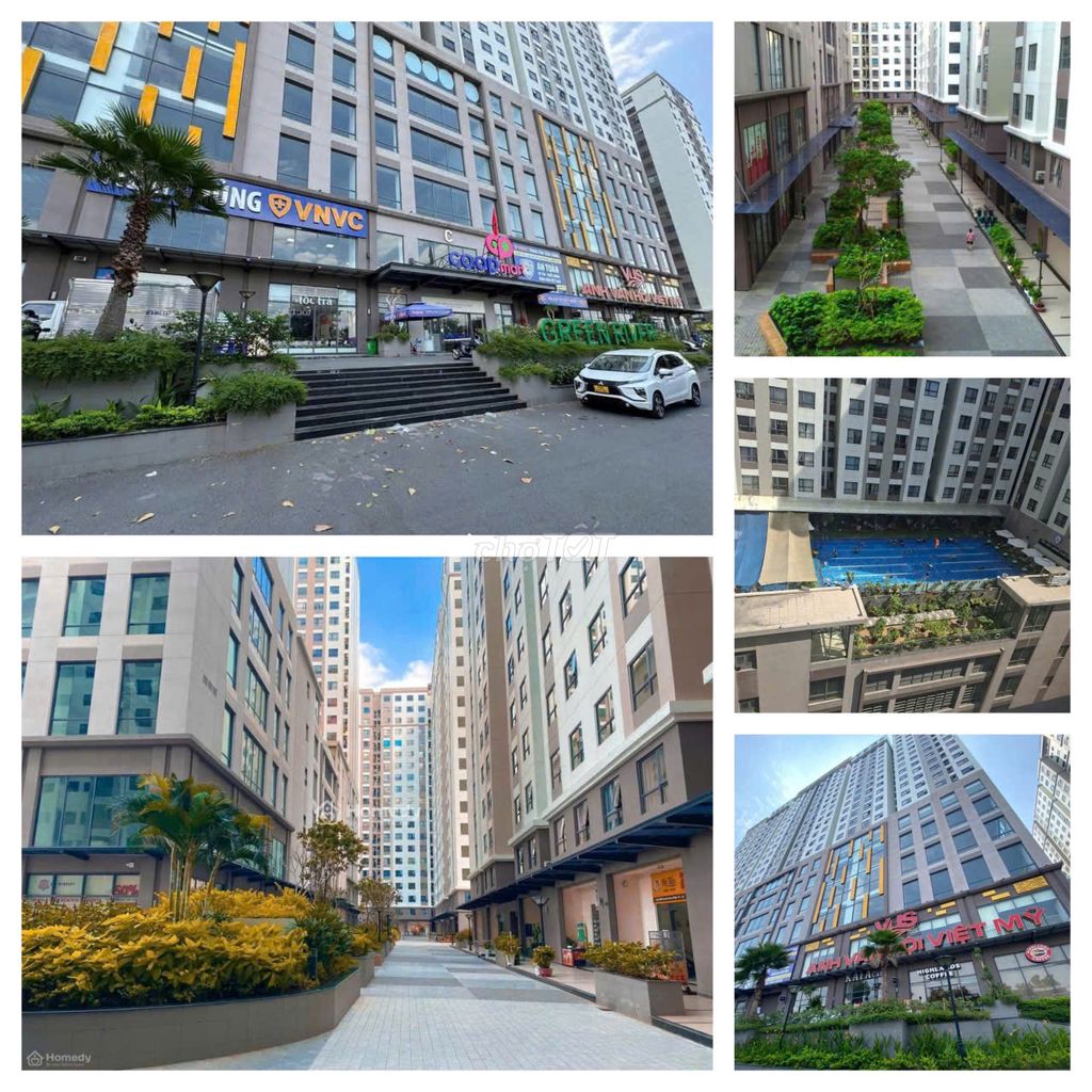 Собственник продаёт Green River 65 м², 2 спальни, 2 санузла, цена 2,7 млрд, район 8, вид на внутреннюю территорию
