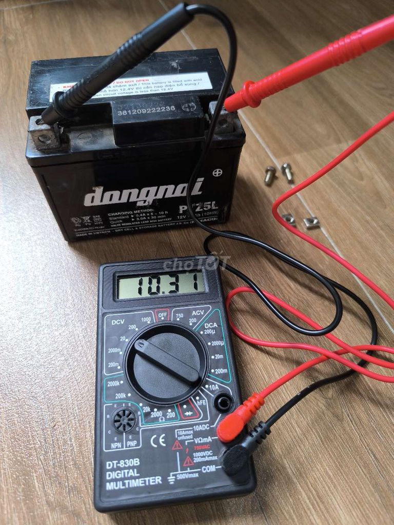 Фото 3: Мотоциклетный аккумулятор Dongnai PTZ5L 12V 4Ah